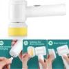 handheld power shower scrubber