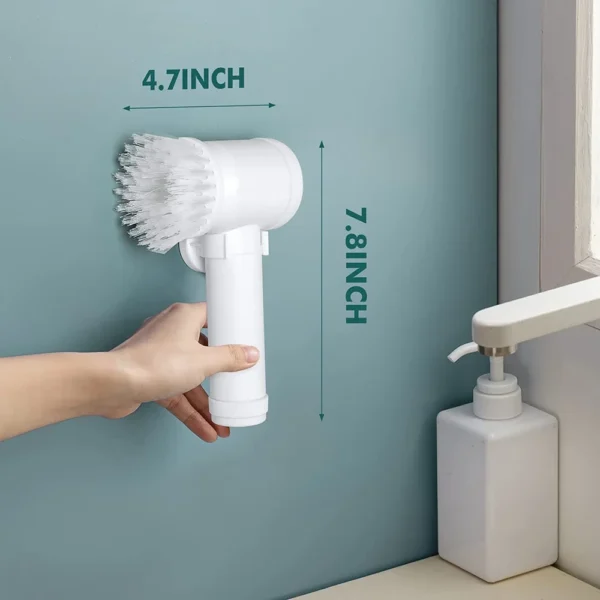 The electric spin scrubber